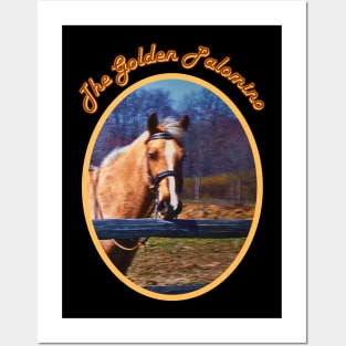 Retro Photo of Golden Palomino Posters and Art